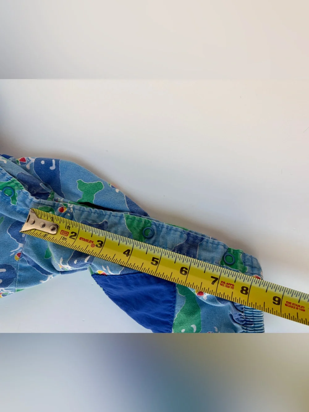 VTG OshKosh B’Gosh AOP Whales Beach Balls Fish Ocean Baby Toddler Size 18 Months